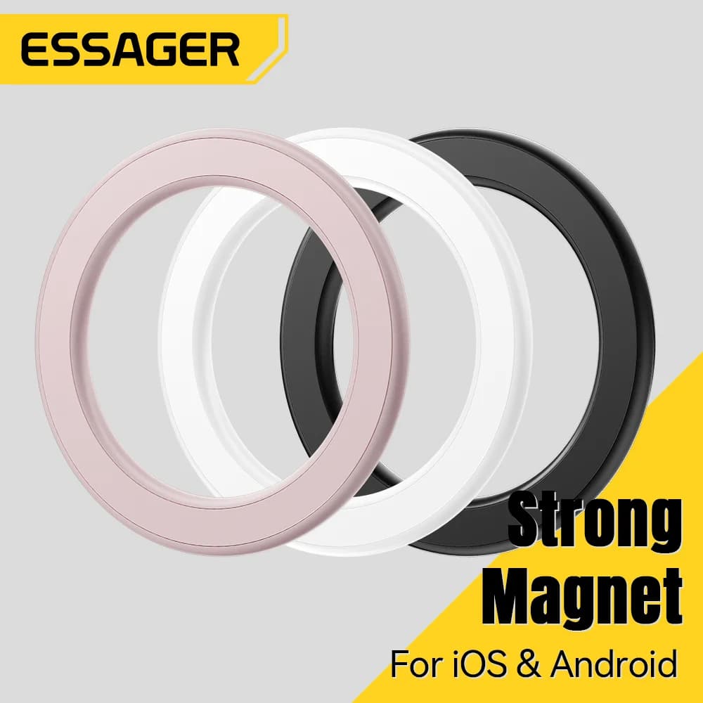 Magnetische metalen ringsticker voor MagSafe-opladen