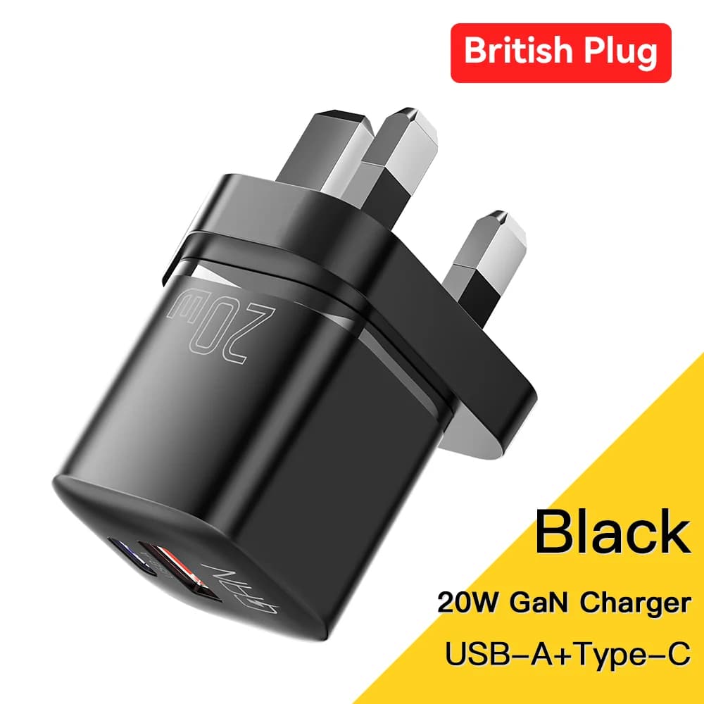 20W GaN USB-C PD Snelle Wandoplader