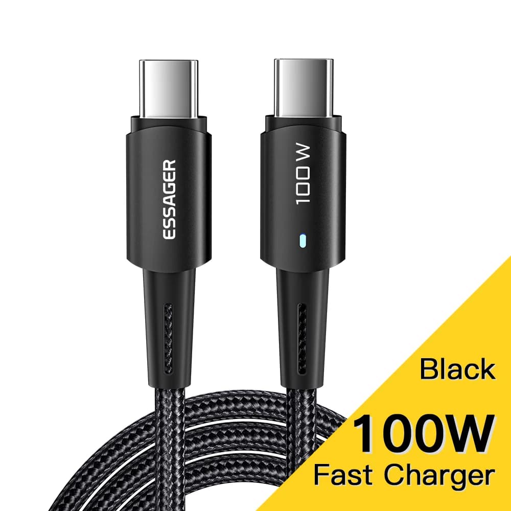 100W USB-C PD snellaadkabel