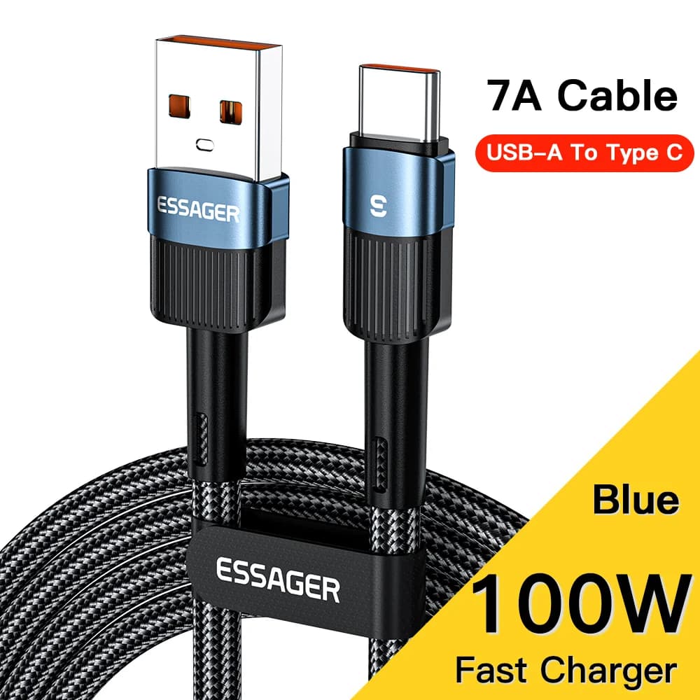 7A USB-C Snelladen Datakabel 66W