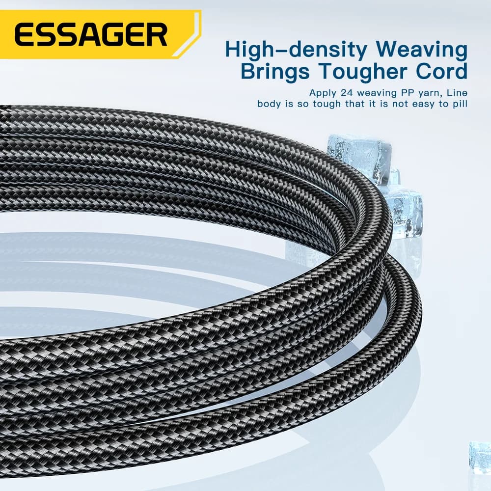 120W USB-C snellaadkabel, 6A