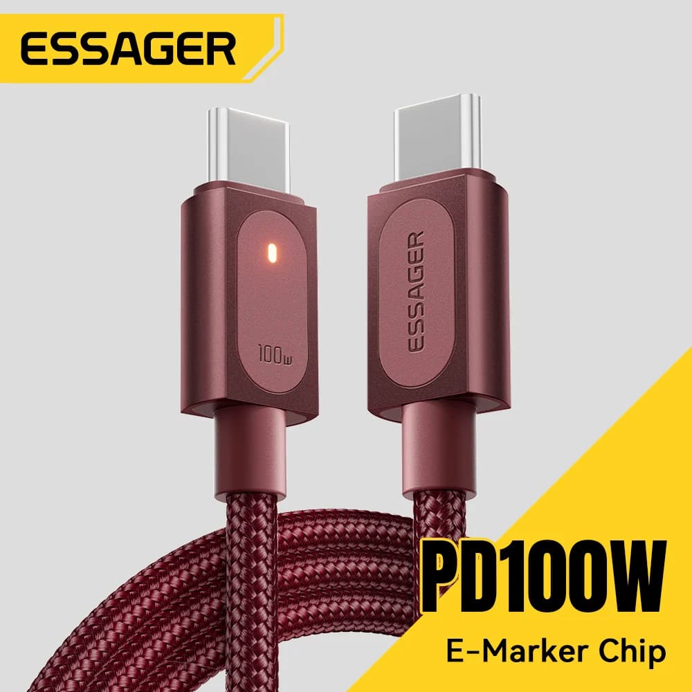 100W USB-C naar USB-C snellaadkabel