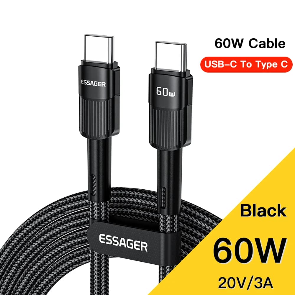 100W USB-C naar USB-C snellaadkabel 3m