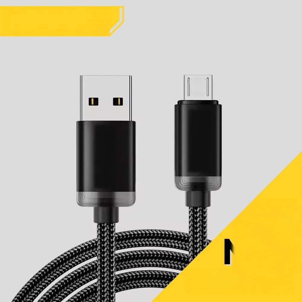 2A Micro USB Sneloplader Datakabel 3m