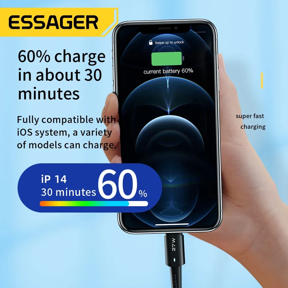 20W USB-C naar Lightning snellaadkabel