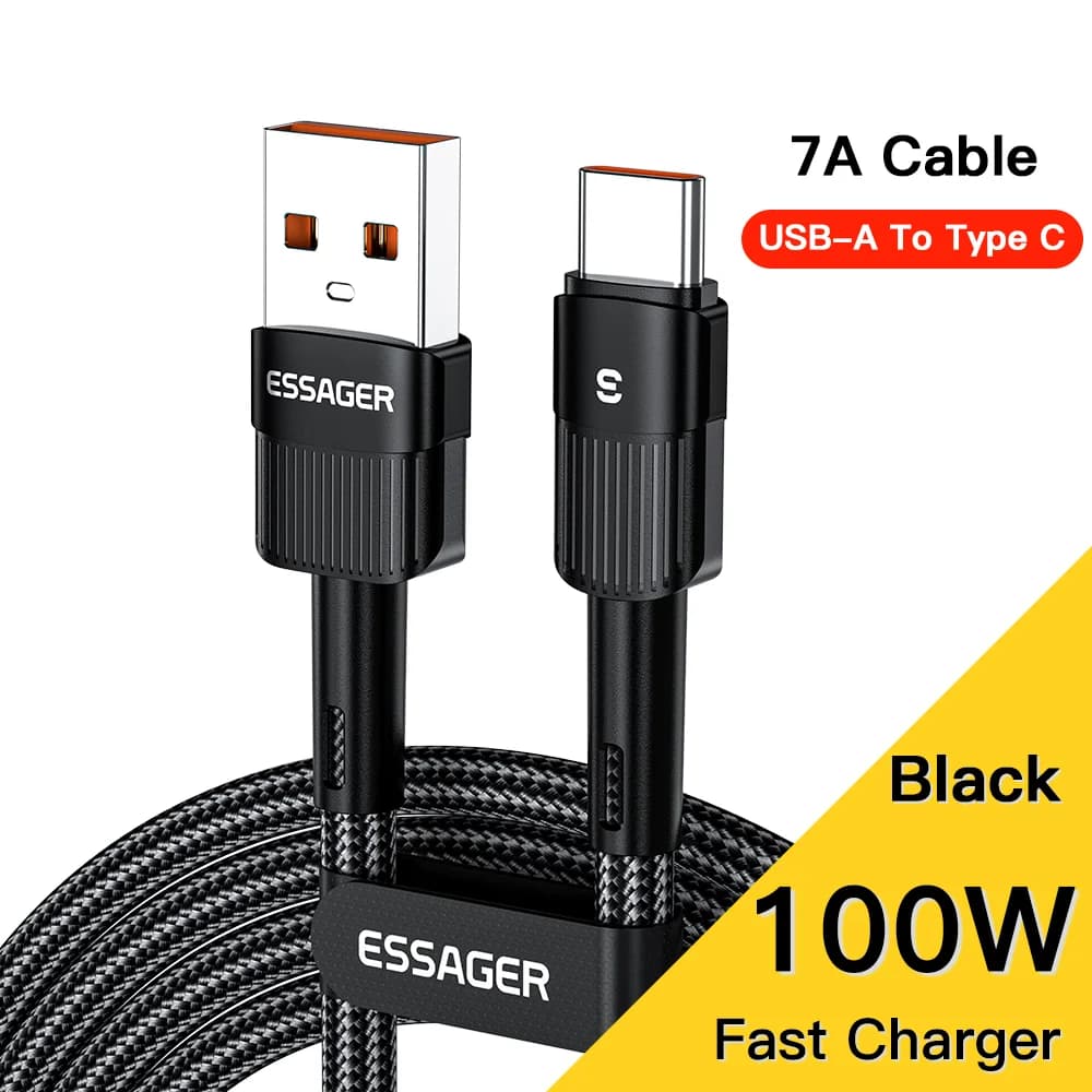 100W USB-C naar USB-C snellaadkabel 3m