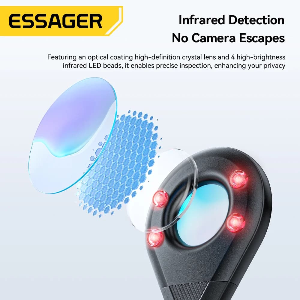 Infrarood Camera Lens Detector Anti-Spionage Beveiligingsapparaat