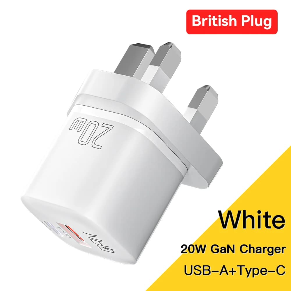 20W GaN USB-C PD Snellader