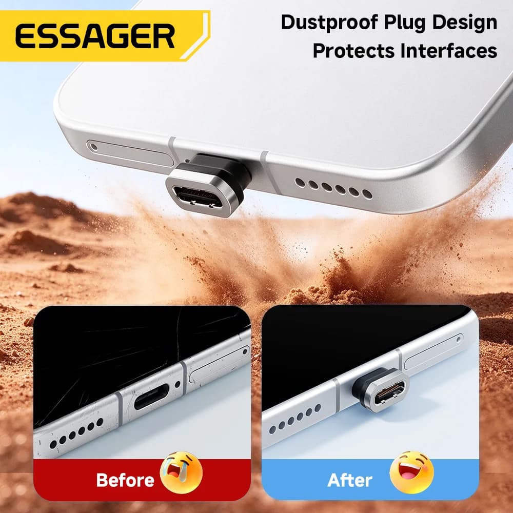 100W 7A Magnetische USB-C Snellaadkabel