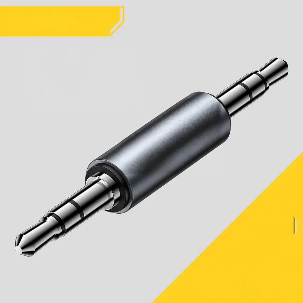 3,5mm mannelijk naar mannelijk stereo audio jack adapter